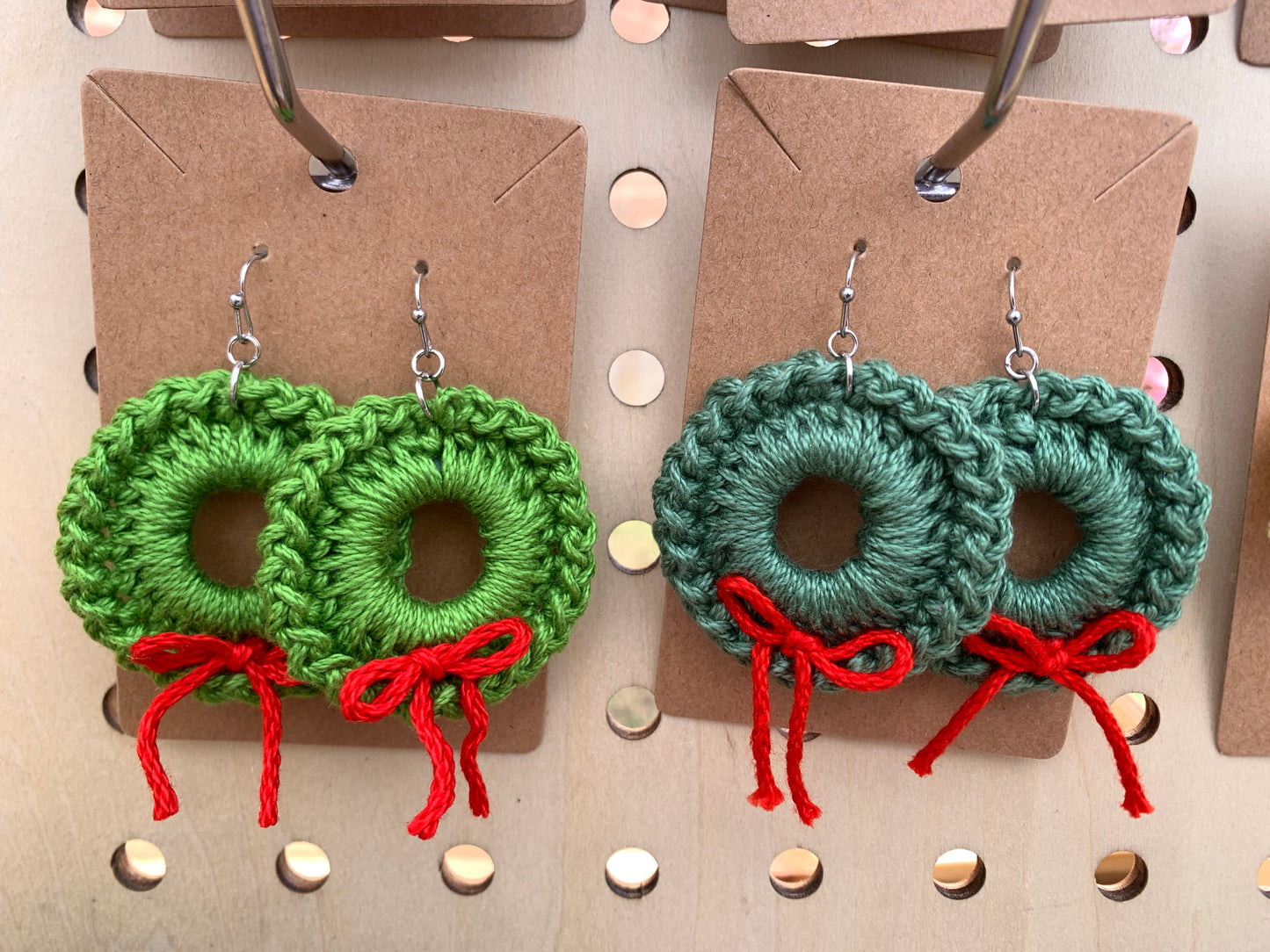 Wreath Earrings