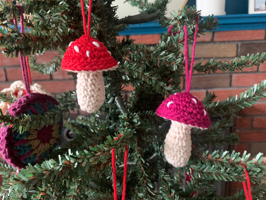 Mushroom Ornament