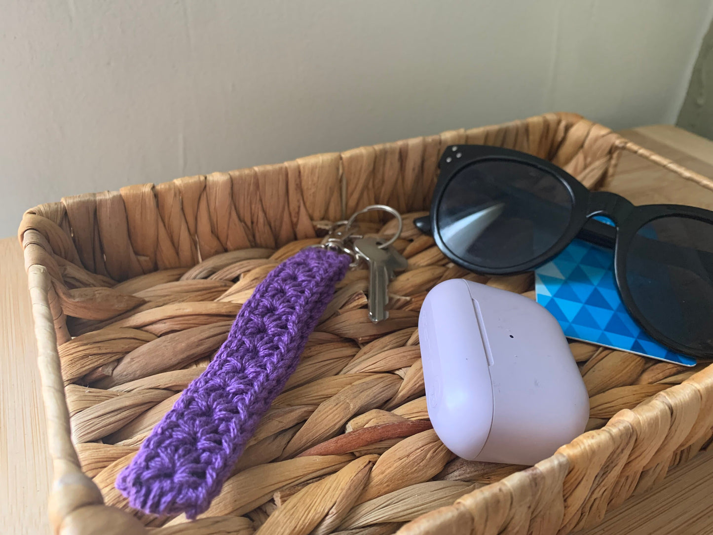 Crochet Keychain Wristlet