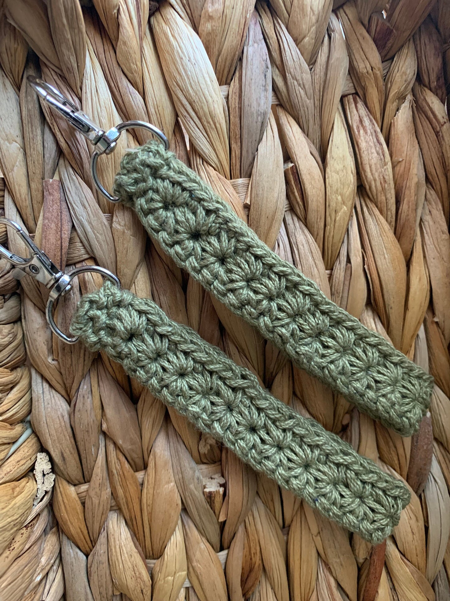 Crochet Keychain Wristlet