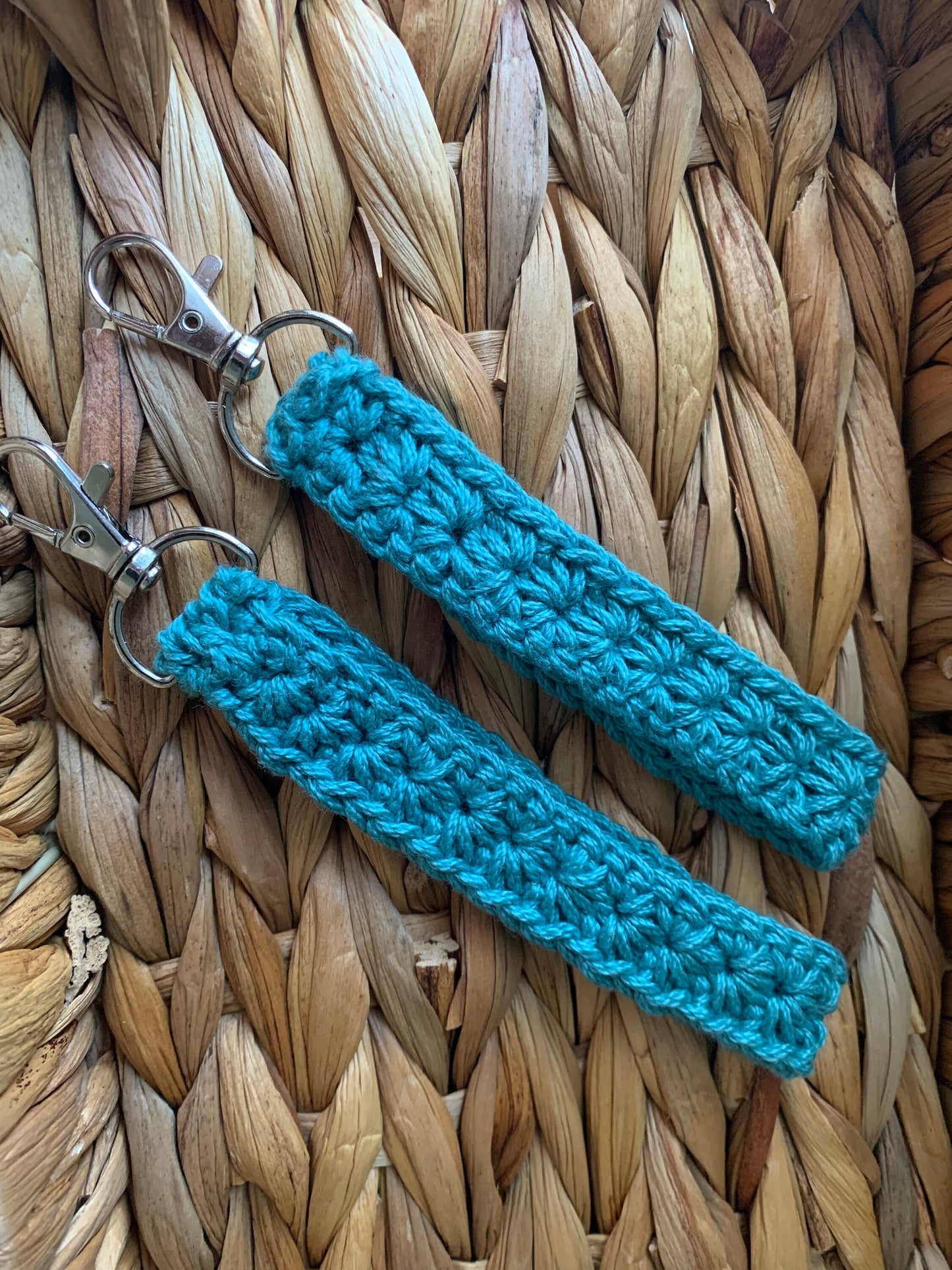 Crochet Keychain Wristlet