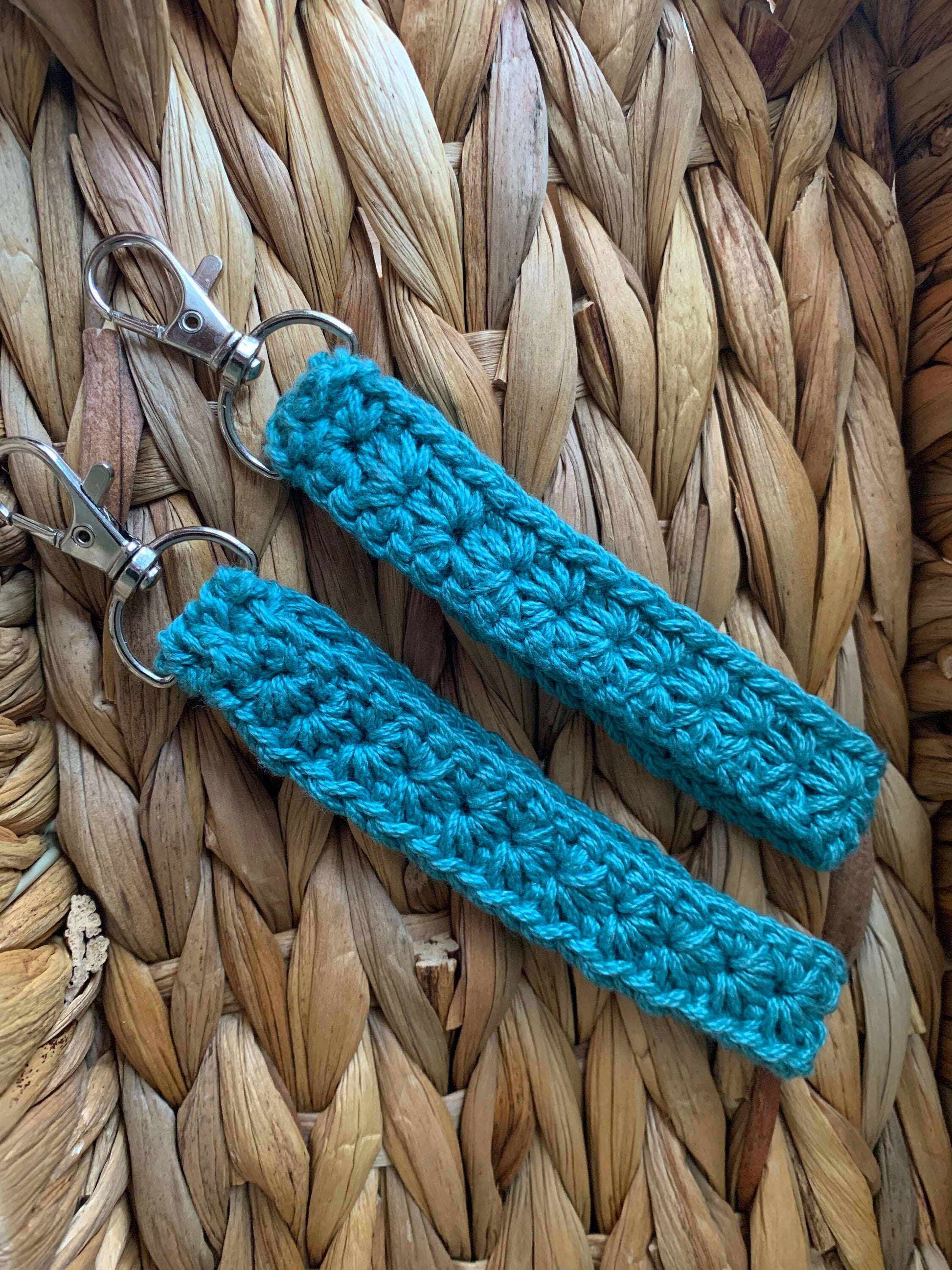 Crochet Keychain Wristlet