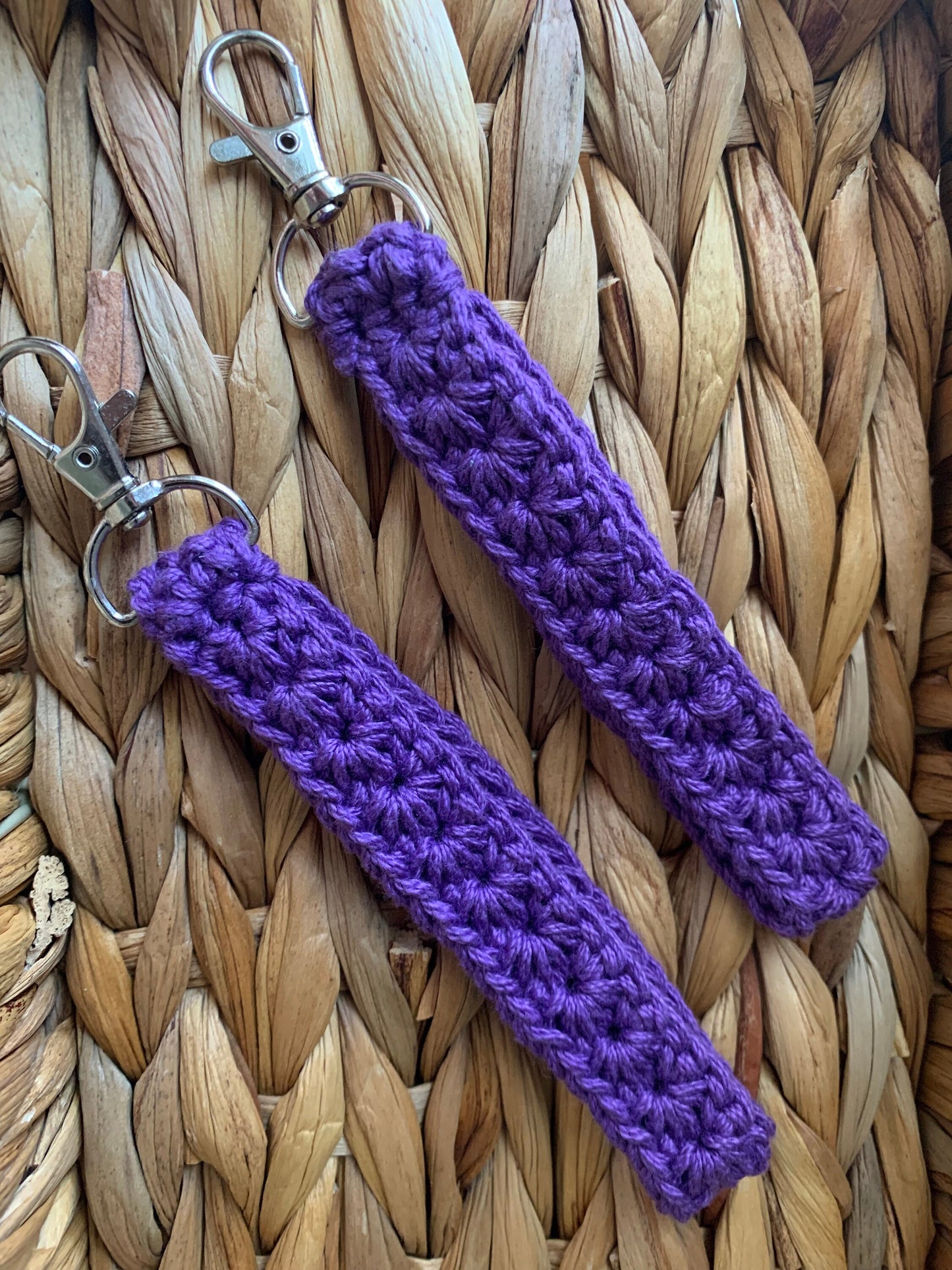 Crochet Keychain Wristlet