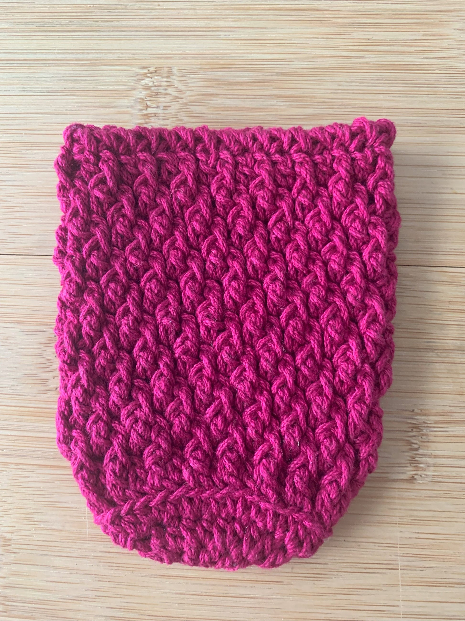 Handmade Crochet Can Cozy: 100% Cotton Drink Sleeve