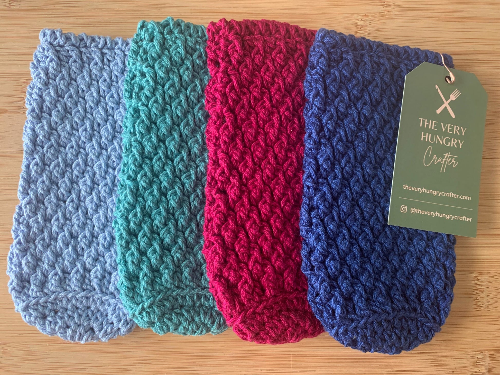 Crochet Skinny Can Cozy: Handmade Cotton Drink Sleeve