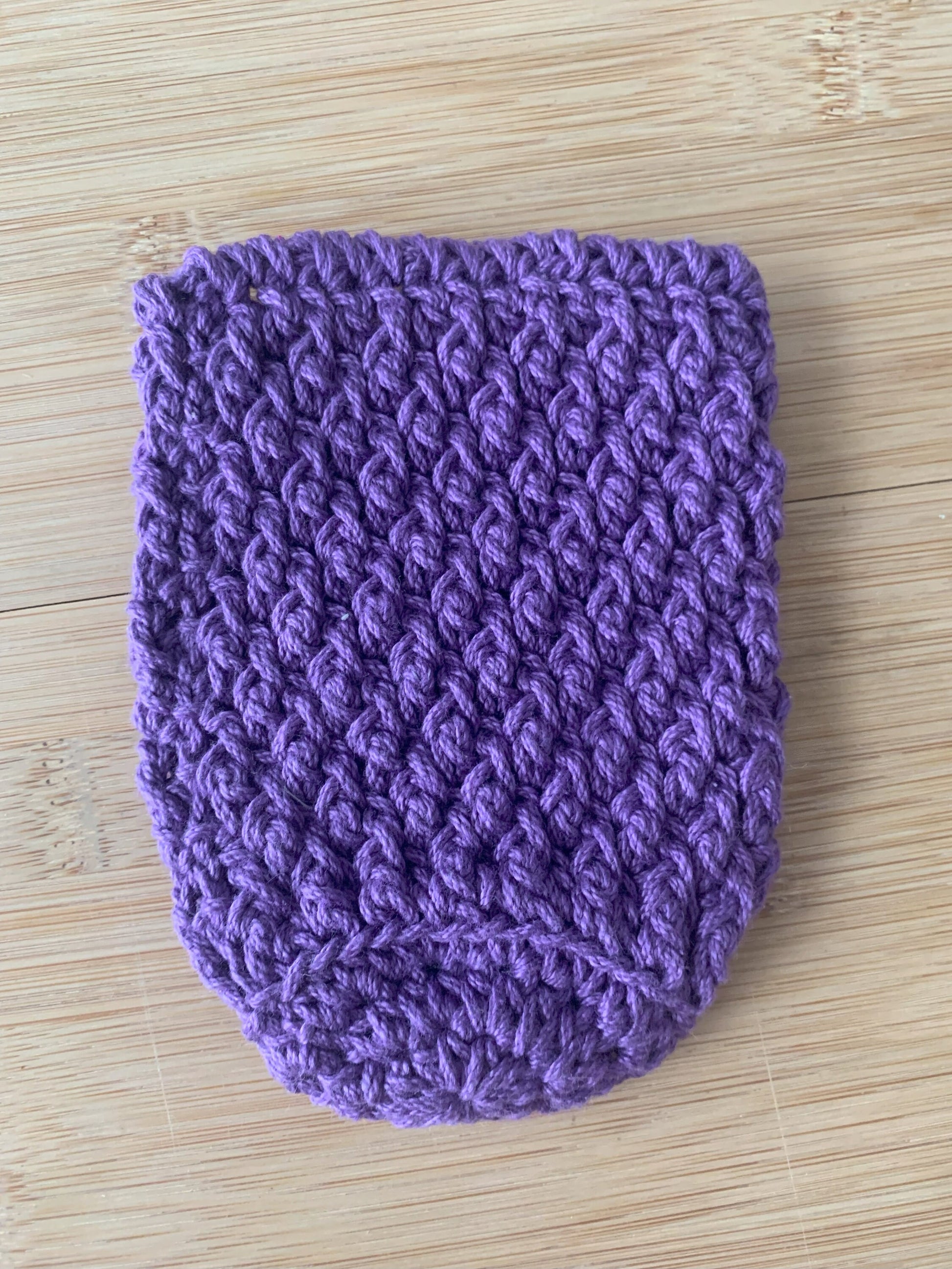 Handmade Crochet Can Cozy: 100% Cotton Drink Sleeve