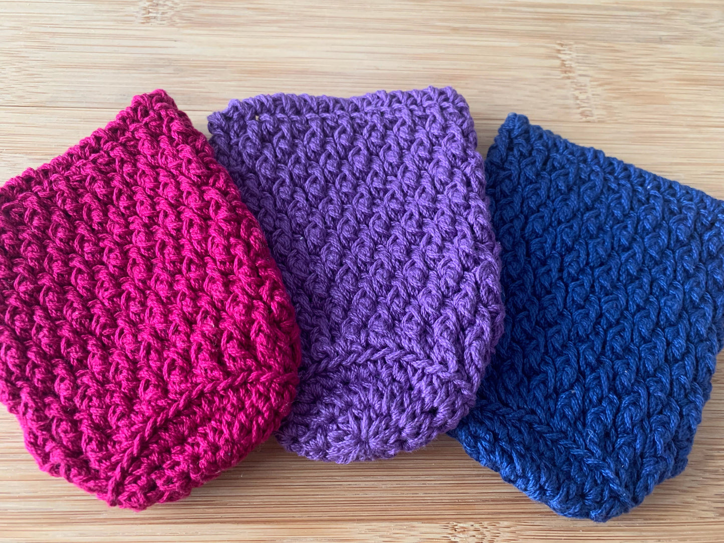 Handmade Crochet Can Cozy: 100% Cotton Drink Sleeve