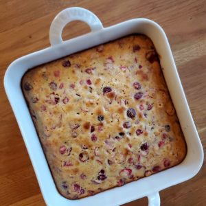 Cranberry cornbread - cranberries meet cornbread for a deliciously tart and sweet twist on a fan favorite