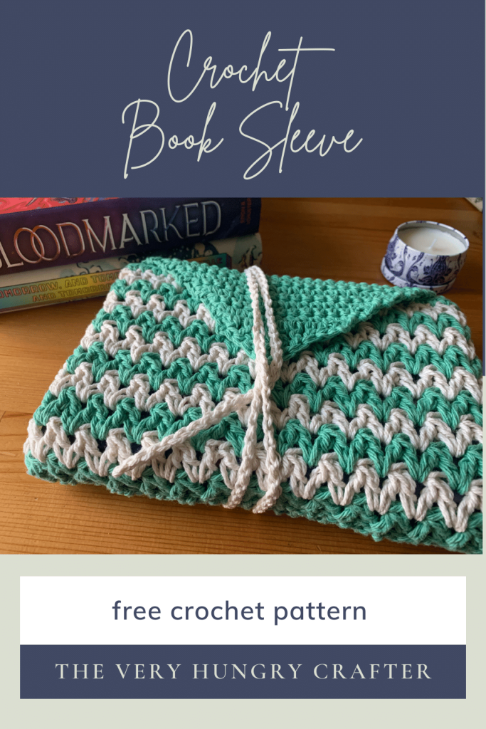 CROCHET IDEAS : How to Crochet a Book Cover - Granny Square